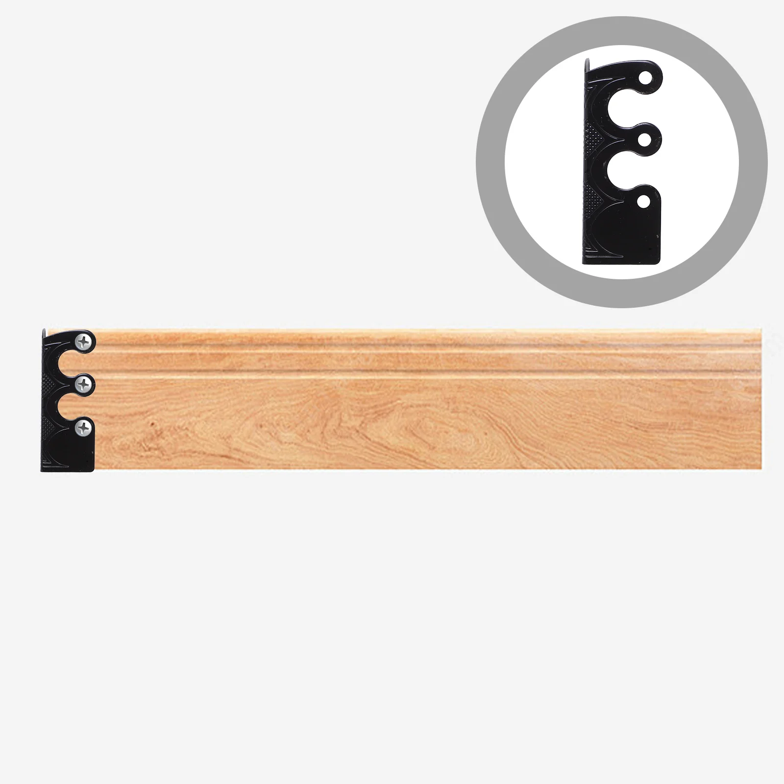 

6Pcs Metal Baseboard Corner Protectors Vintage Decorative Corner Guards Furniture Skirting Board Protection Metal Edge Protector