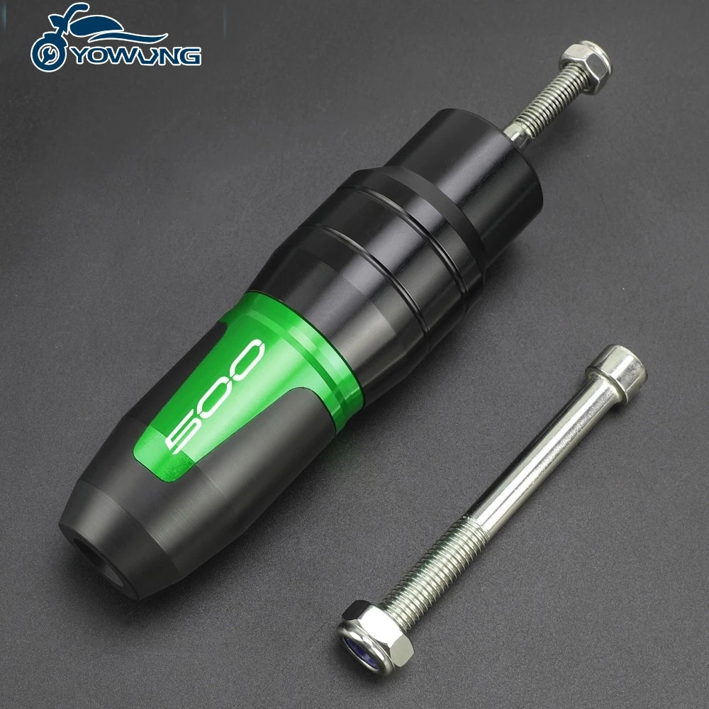 

Frame Crash Pad Exhaust Slider Falling Protector For Kawasaki Z500 Ninja 500 Z Ninja500 SE ABS 2024 2025 Motorcycle Accessories