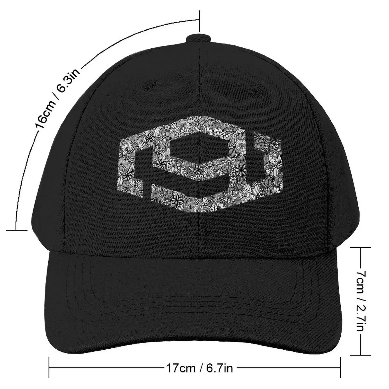 Zentangle SF9 logo Baseball Cap western Hat Hood Women's Beach Outlet Men's