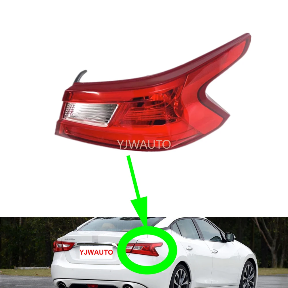 

For Nissan Maxima 2016-2019 Taillights Car Tail lamp Reverse Park lamp Shell Brake Lamp Rear Turn Signal Light Assembly