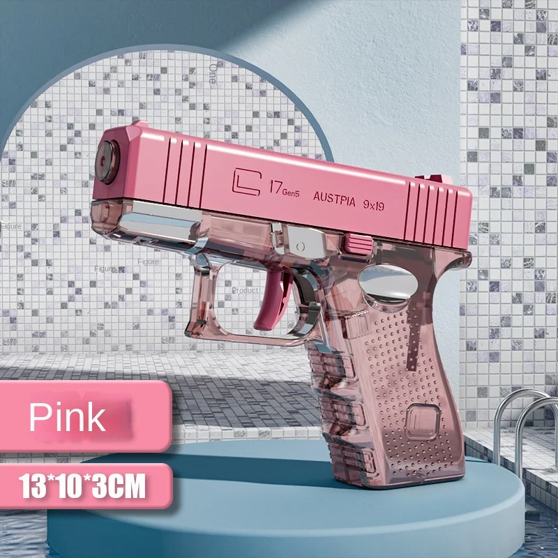 Mini Glock waterpistool automatische herstel spray lange afstand waterpistool kinderwaterspeelgoed