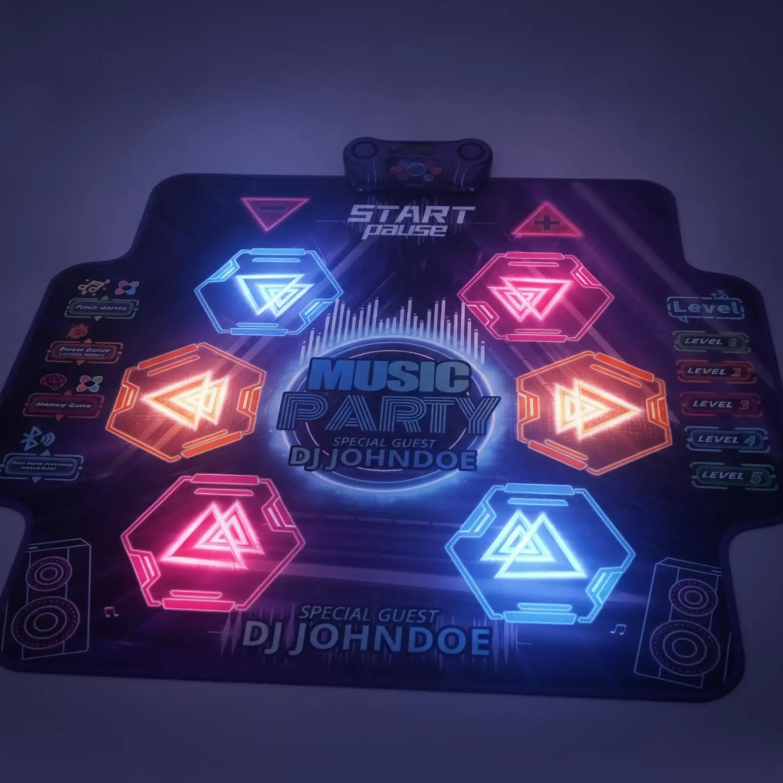 Children Music Dance Pad Electronic Game Mat with Memory Mode for Kids Floor Play Mat Activity Toy Home