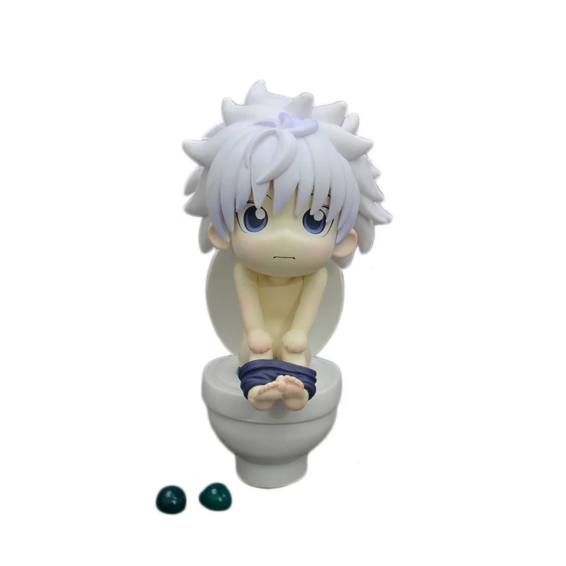 2026 nouveau Style GK Type magnétique transfrontalier Anime Hunter x Hunter Killua toilette mignon modèle voiture ornement Collection Figure jouet