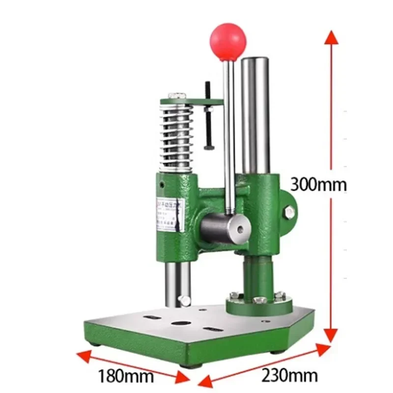 Small Manual Punch Press Diamond Cutting Bench Hand Press Die Hand Beer Punch Punch Machine