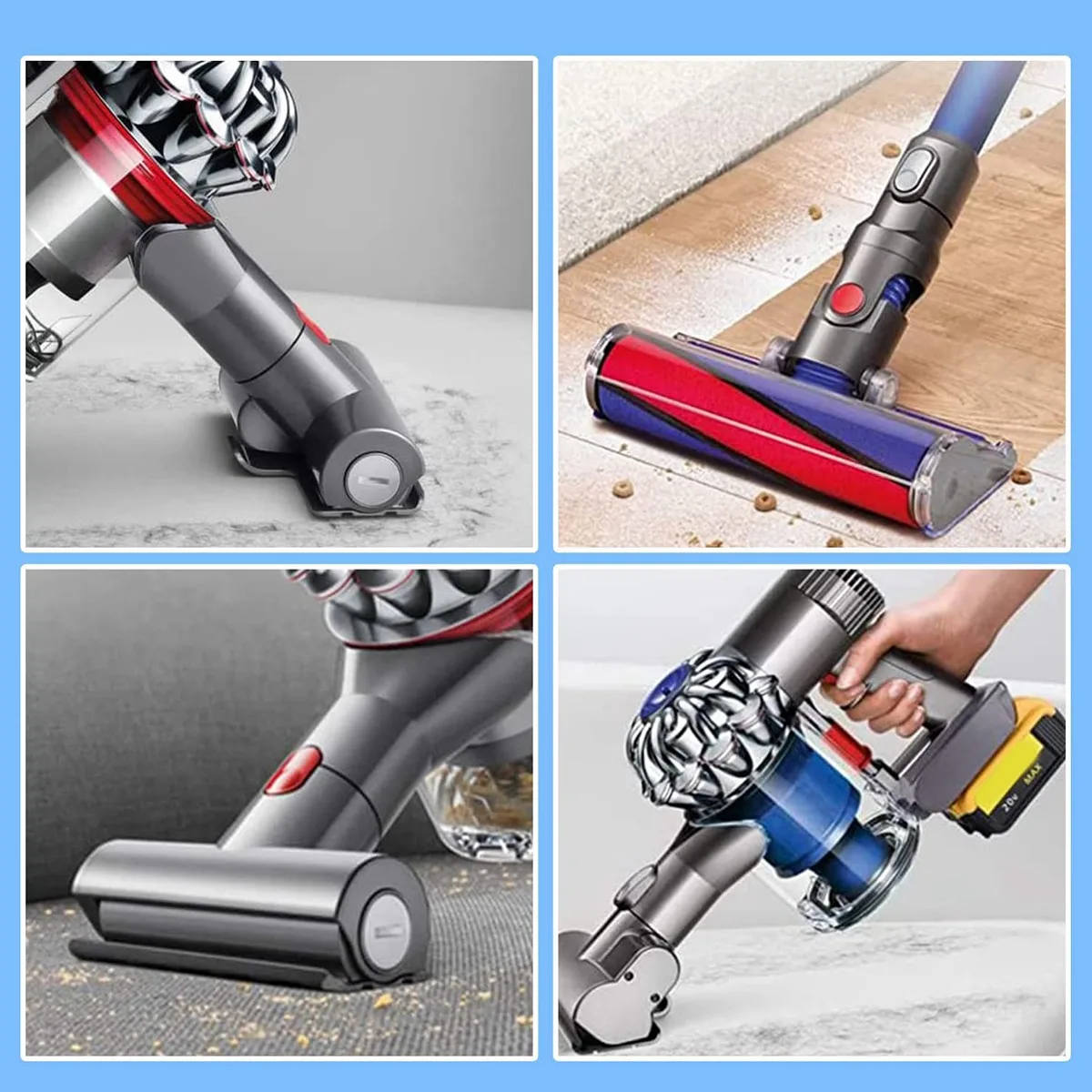 ABYL V7 V8 Adapter for Makita 18V Lithium-Ion Battery Convert To for Dyson V7 V8 Tool Use for Dyson V8 Series