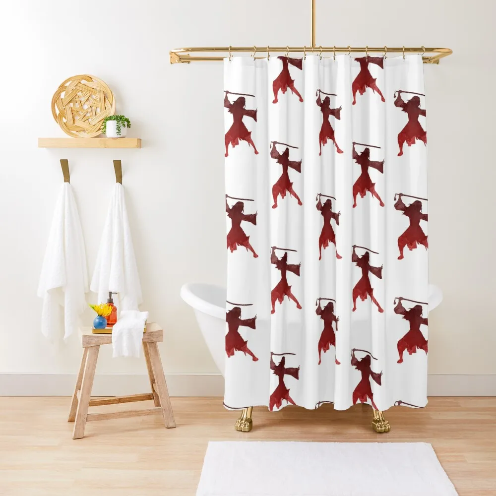 

Princess Inspired Silhouette Shower Curtain Shower Bath Anime Bathroom Shower For Bathroom Cute Curtain