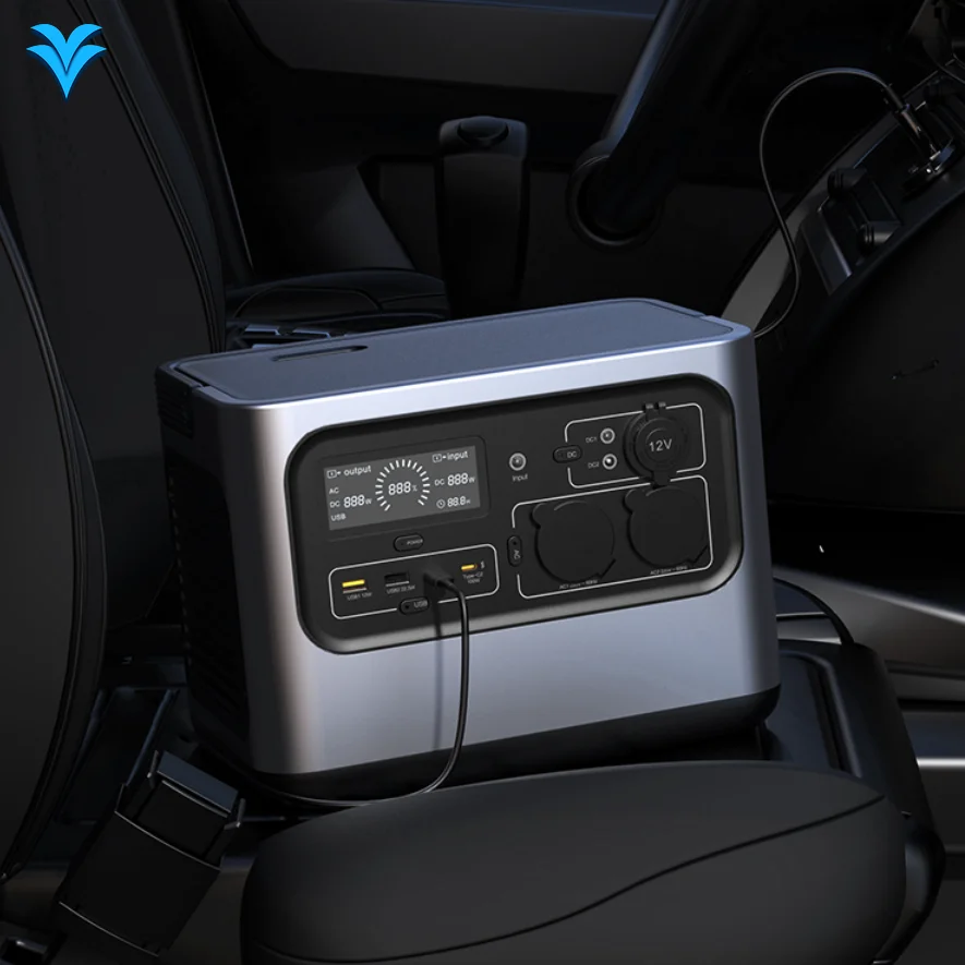 

Портативный генератор электростанций 540 Вт, 600 Вт, генератор постоянного и переменного тока с солнечными панелями без батареи, портативная мощность европейского стандарта