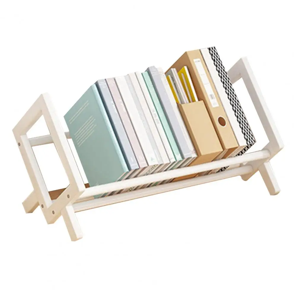 Desktop Book Shelf Book Shelf Storage Rack Desktop Organizer for Magazine Display