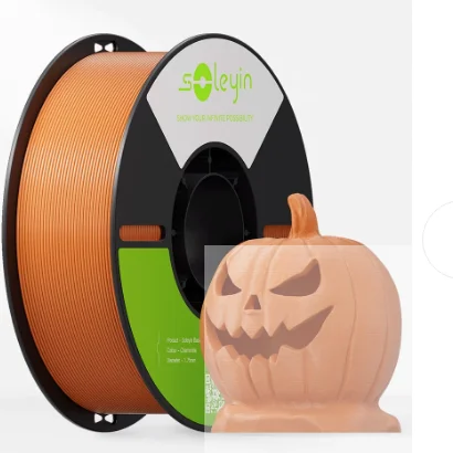 

Soleyin PETG high appearance level color matching, strong and durable, printing transparent orange 1KG