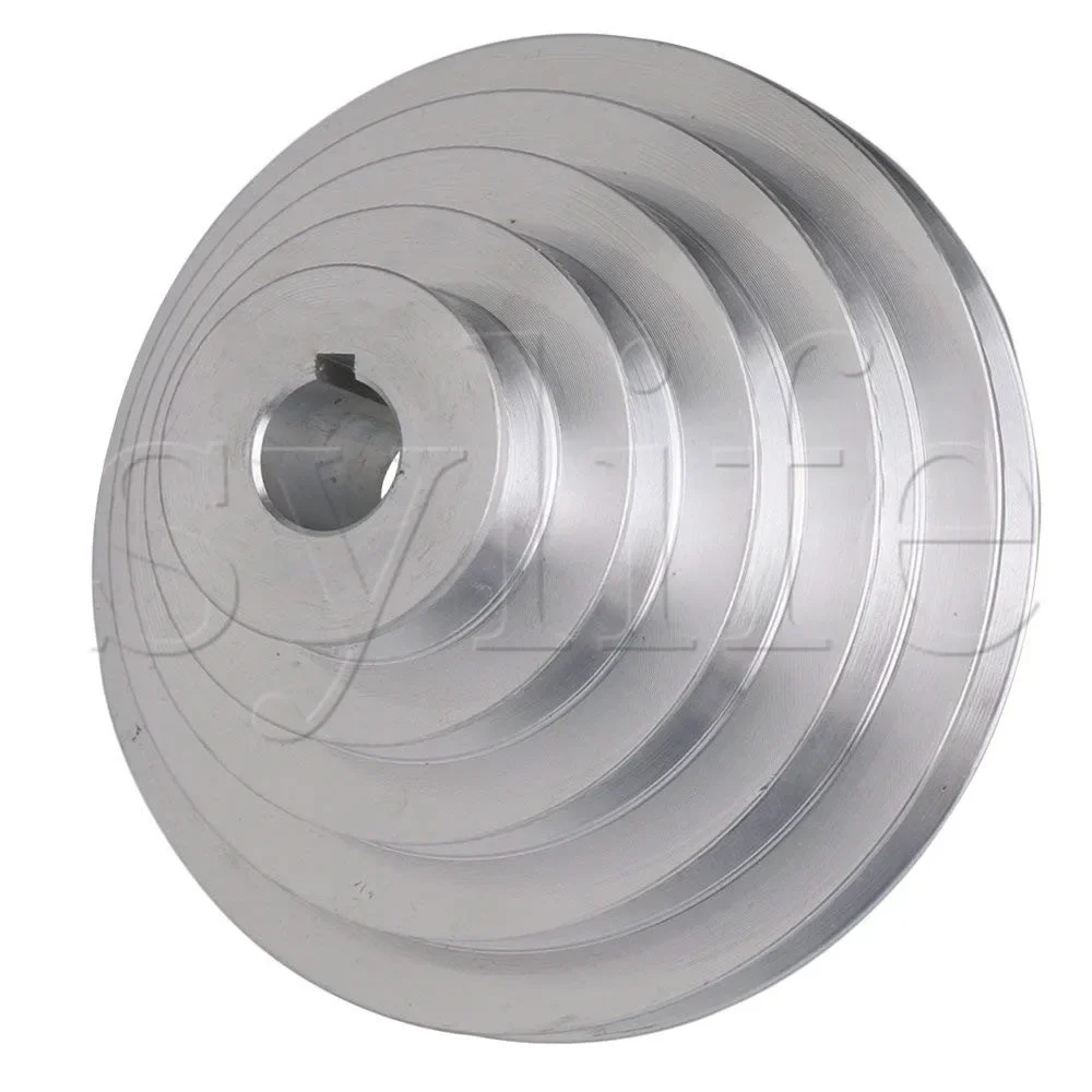 ‌5-Step A-Type V-Belt Pulley - 22mm Bore 54-150mm Outer Dia Pagoda Sheave‌