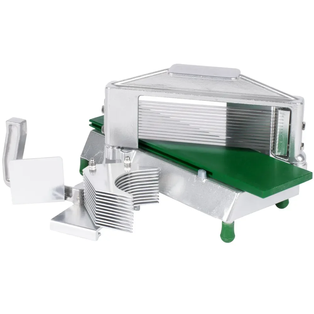 Durable and sharp vegetable and fruit slider machine / tomato slicer cutting machine for average and portable