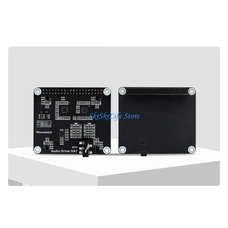 E65E Professional 40pin ES7210 Placa motorista 4 Módulo amplificador canais Módulo Mini Digital Amplificador Placa com