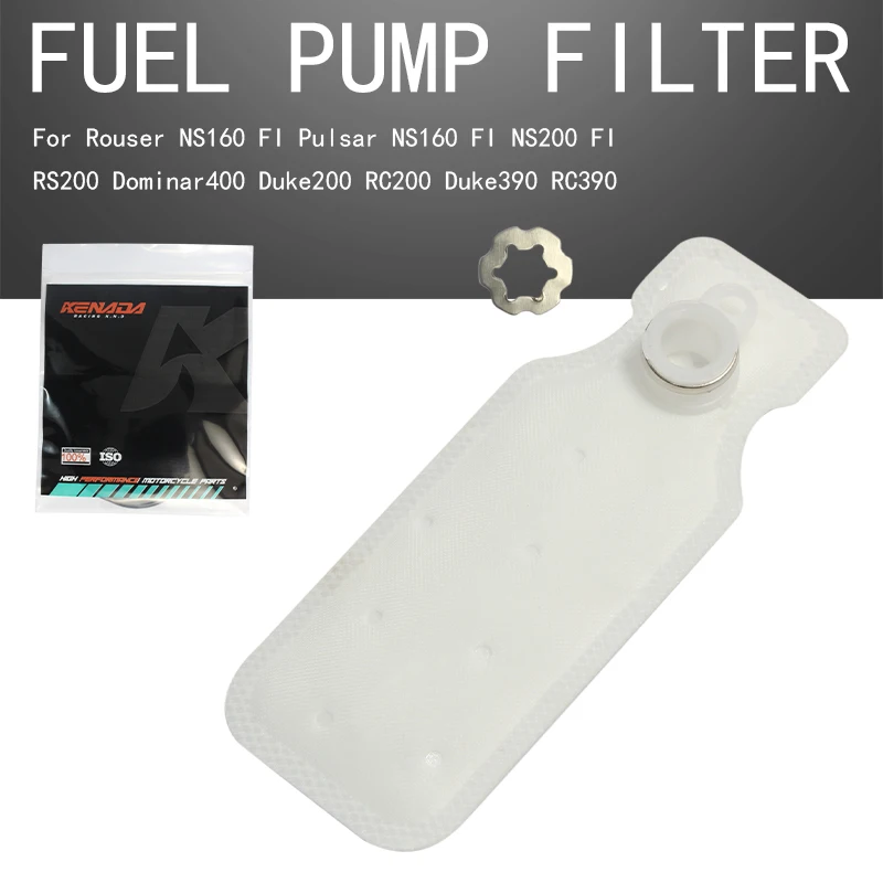 Filtro de Bomba de Combustible para Rouser Pulsar NS160 FI, NS200 FI, RS200, Dominar 400, Duke RC 200, 390/Duke 390, Rouser NS160