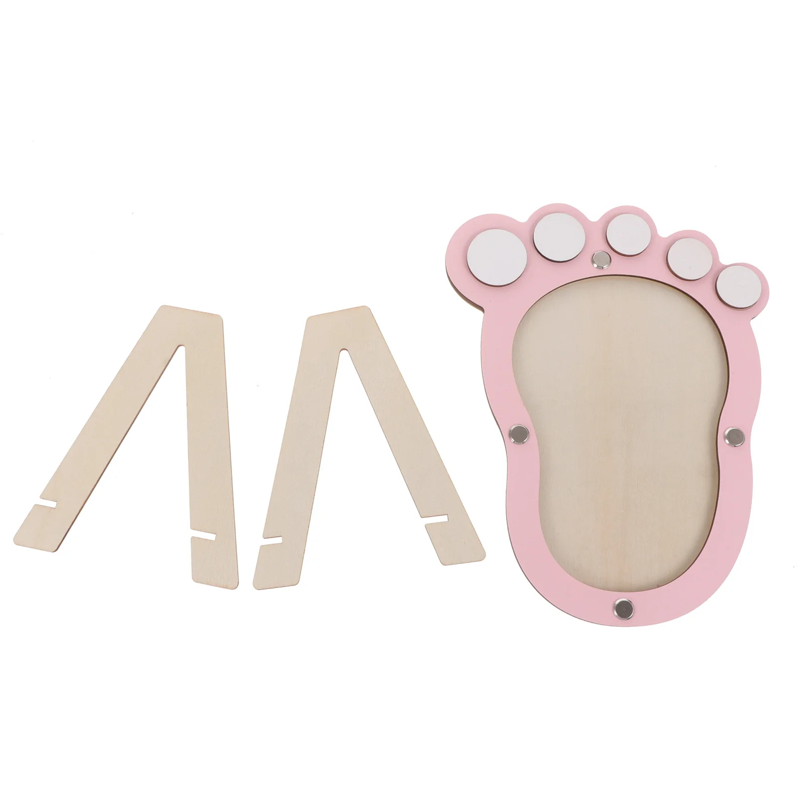 إطار صورة بصمة نمو الطفل الإبداعية لحديثي الولادة معلم تذكار السنة الأولى الذاكرة الحضانة الديكور هدية لصبي الرضع