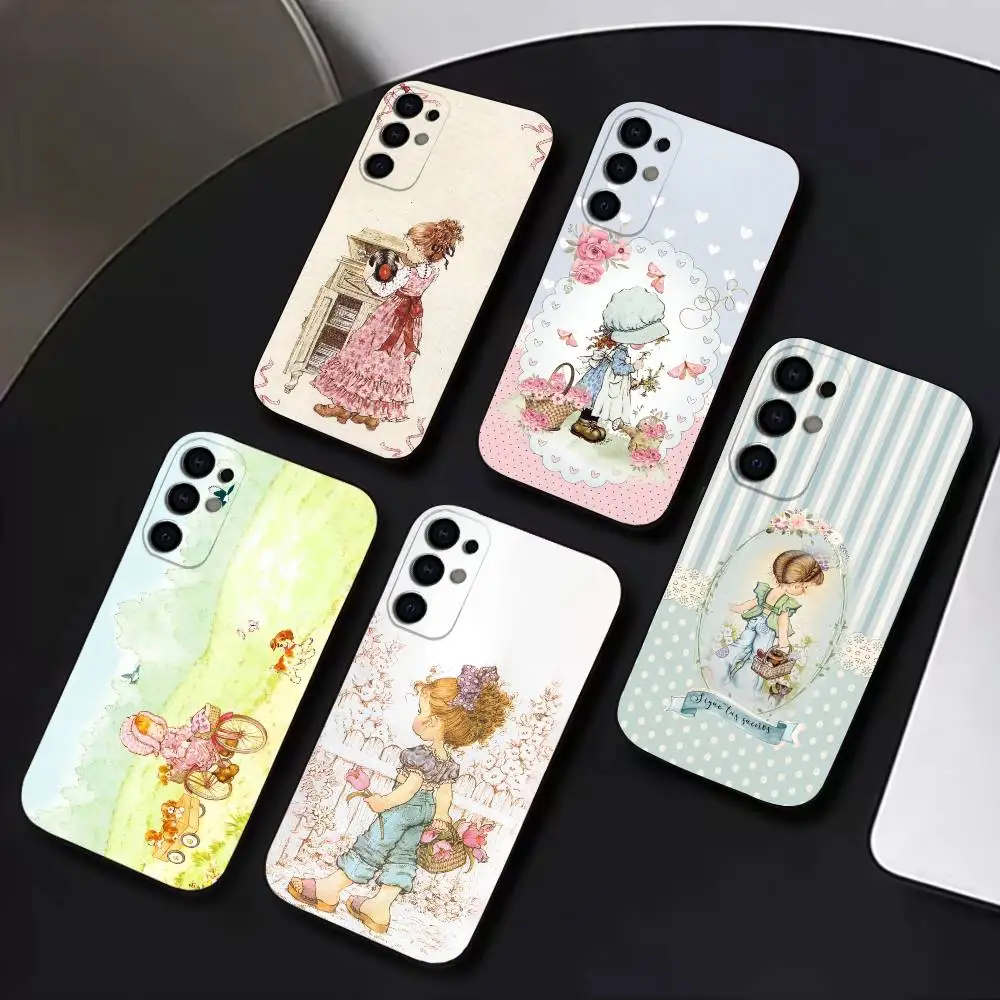 

S-Sarah K-Kay Girl Phone Case Silicone Soft For Samsung S25,S24,S21,S22,S23,S30,Ultra,S20,Plus,Fe,Lite