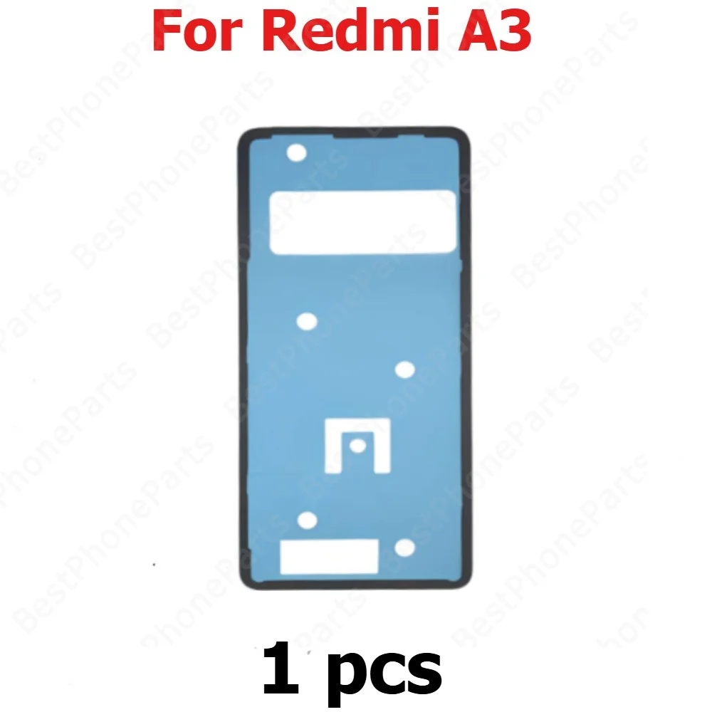 Battery Door Adhesive For Xiaomi Redmi A3 Battery Back Cover Tape Housing Adhesive Seal Sticker Glue Phone Parts