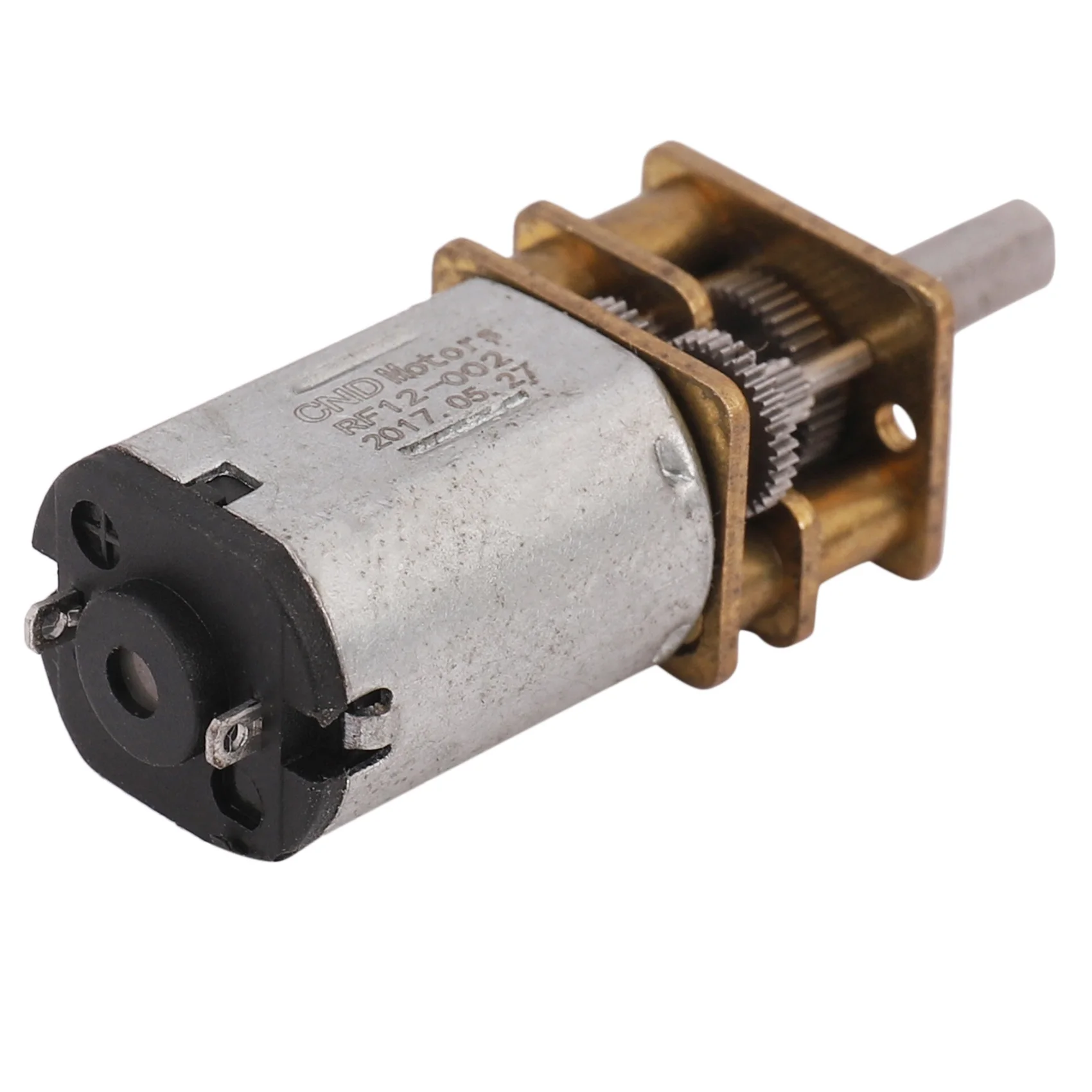 DC 12V 300RPM Mini Metal Gear Motor with Gearwheel Model: N20 3mm Shaft Diameter