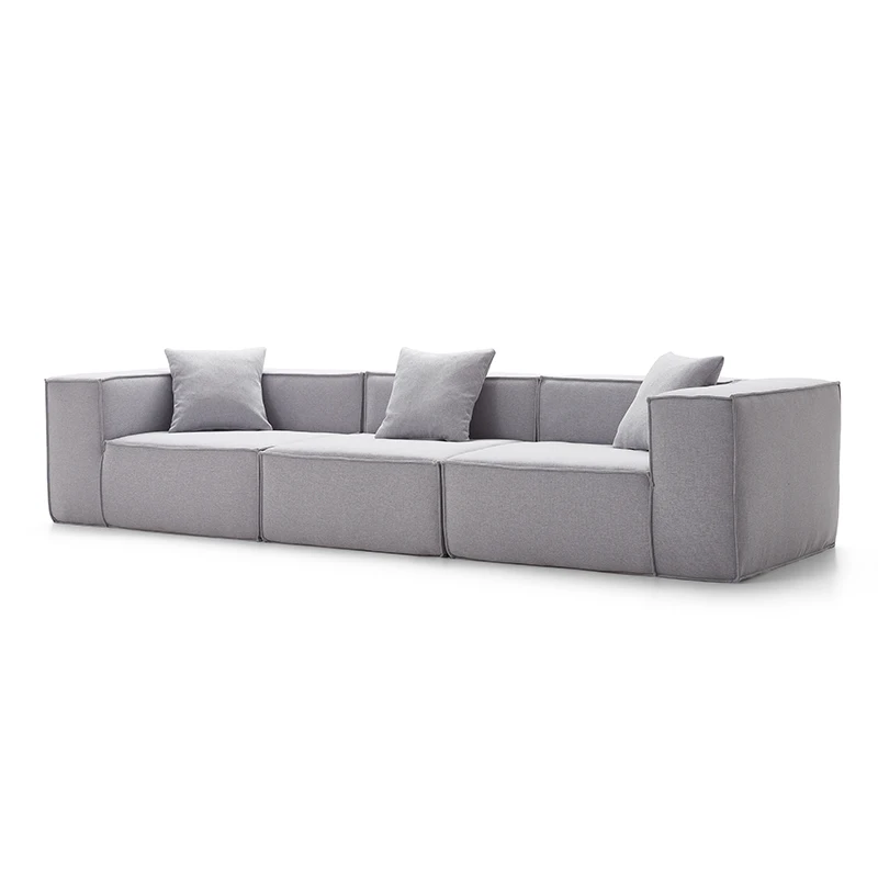 Coofull OKF Luxury Modern Minimalist Modular Compressed Sofa Sectional Couch Vacuum in Box for Living Room for Hotel and Villa