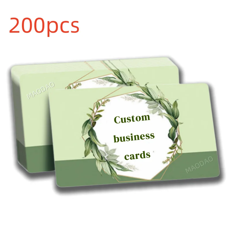 

DsgnTouch PVC Business Cards Customisable Printing Diy for Business Plastic Credit Cards Durable Waterproof Thickness 0.38mm