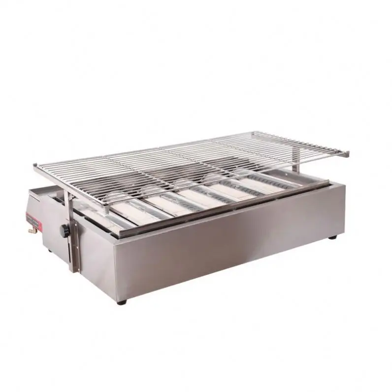 Freestanding Stainless Steel LP Gas 3 Burners BBQ Barbecue Grill For Outdoor Cooking Appliance