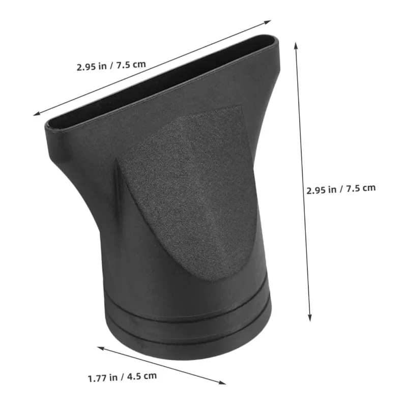 Replacement Concentrator Nozzles for Hair Dryers, Flat Hair Dryer Nozzles, Made of Sturdy Plastic