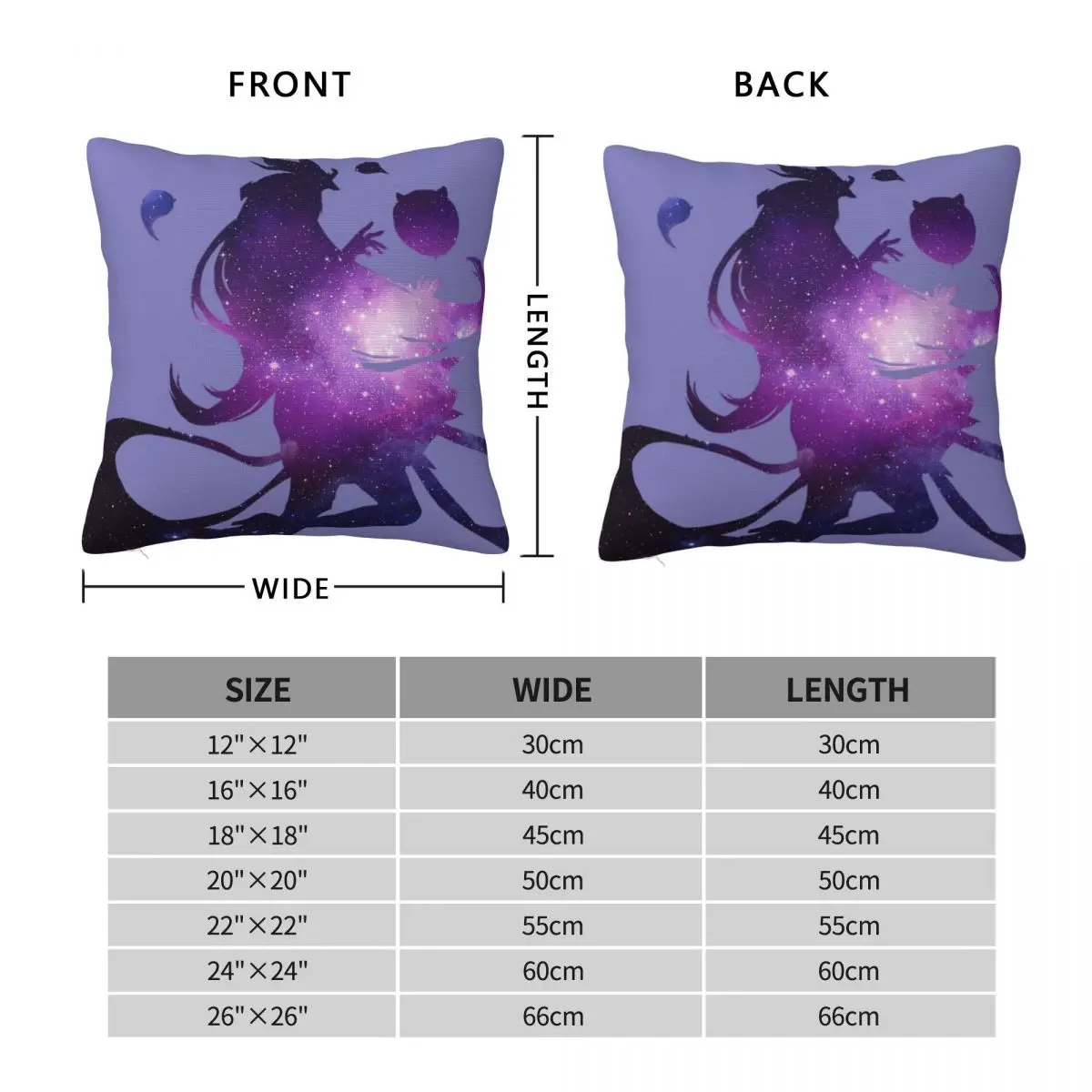 Star Guardian Syndra Square Pillowcase Polyester Linen Velvet Printed Zip Decor Throw Pillow Case Home Cushion Cover