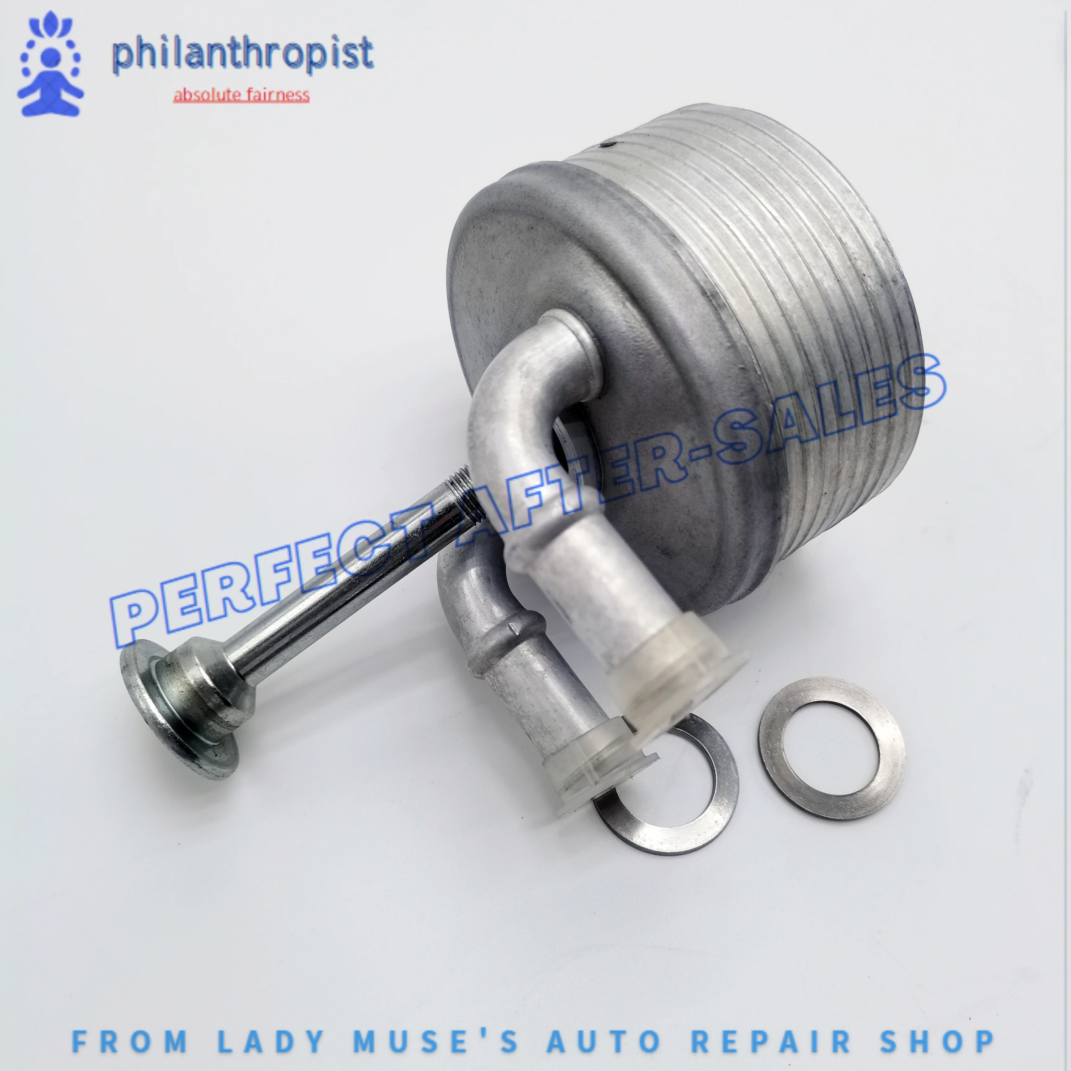 

Oil-Water Heat Exchanger 3008408508 CK170131 227571 Transmission For Peugeot Citroen