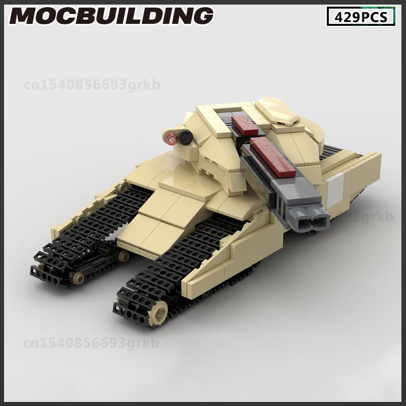 MOC Building Blocks Tank Military Vehicles Armored Car DIY Bricks Model Assembled Creative Toy Christmas Present Gift Collection