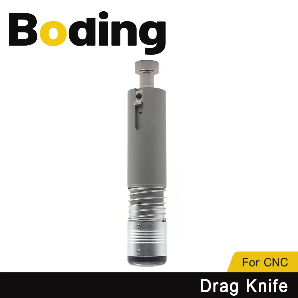 

BODING CNC Leather Vibrating Knife Head Drag Knife for Cutter Soft Glass PP Paper ABS Plastic KT Board and Car Sticker