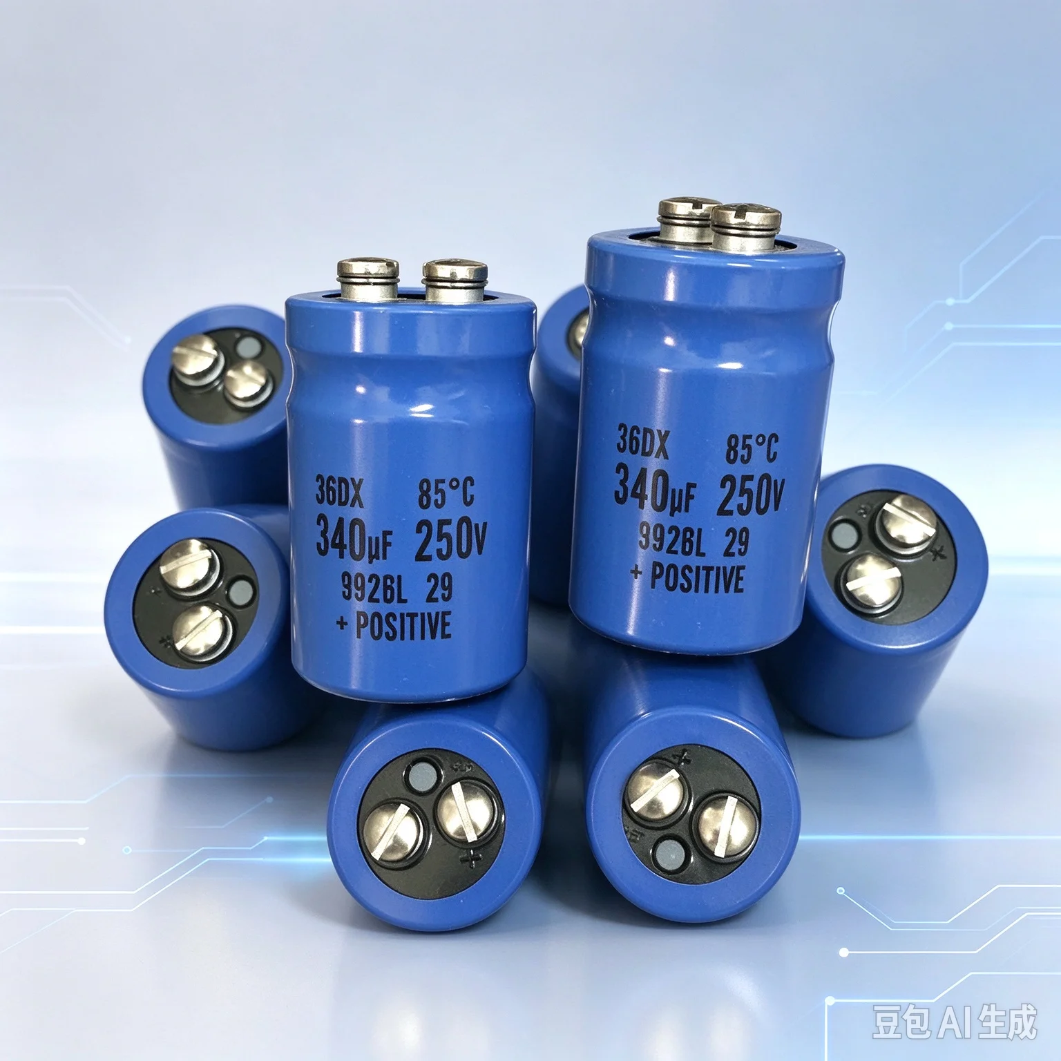 premium-for-sprague-36dx-340uf-250v-tube-amp-cathode-electrolytic-capacitor-5pcs