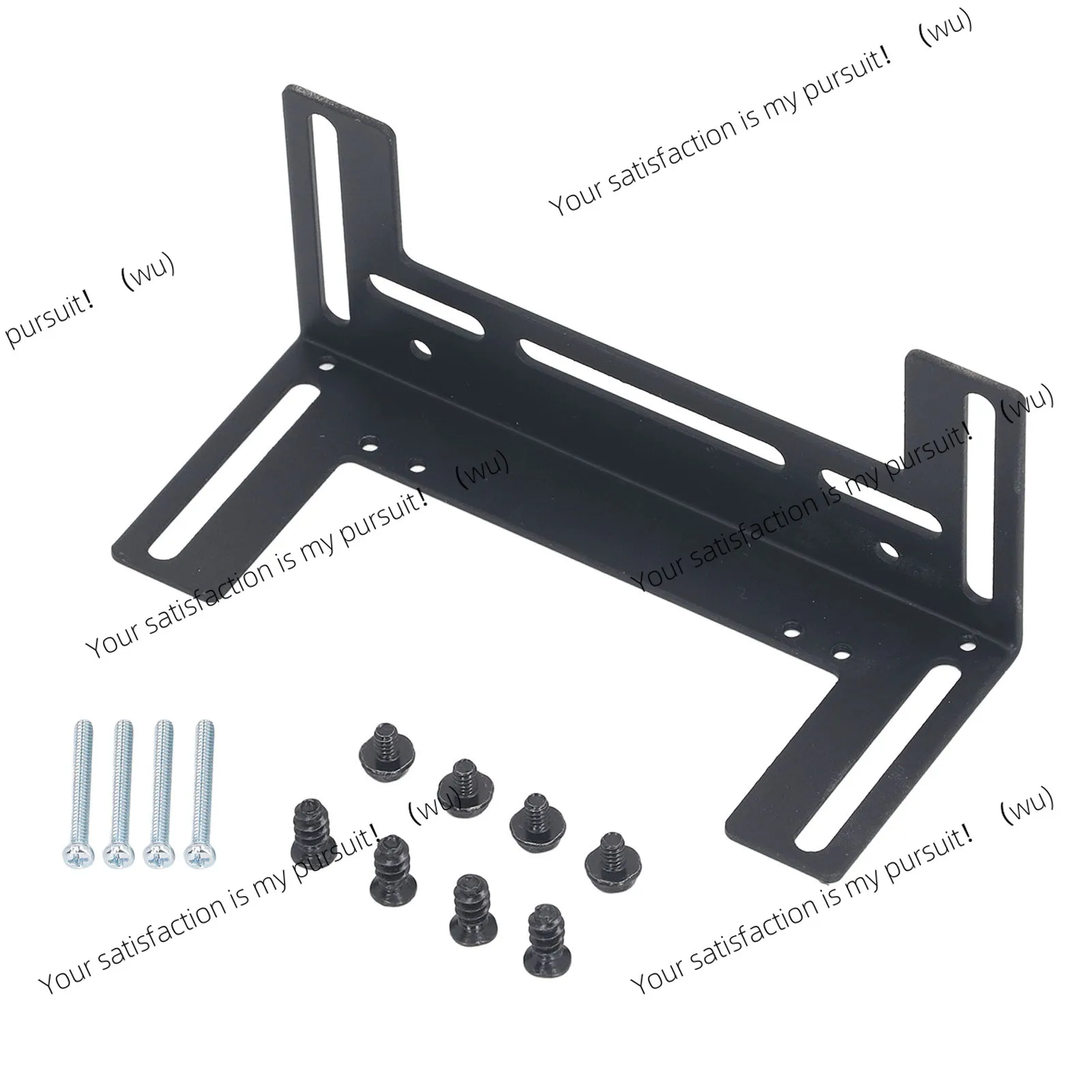 Computer radiator thickened stainless steel low noise chassis fan bracket, suitable for 8/9/12 CM fan.