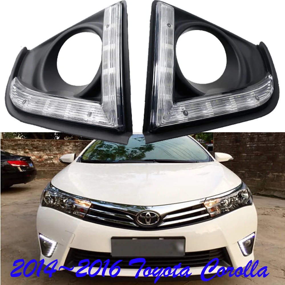 2014~2016 Corolla daytime light,Free ship!0LED,Corolla fog light,2ps/set+wire of harness,camry