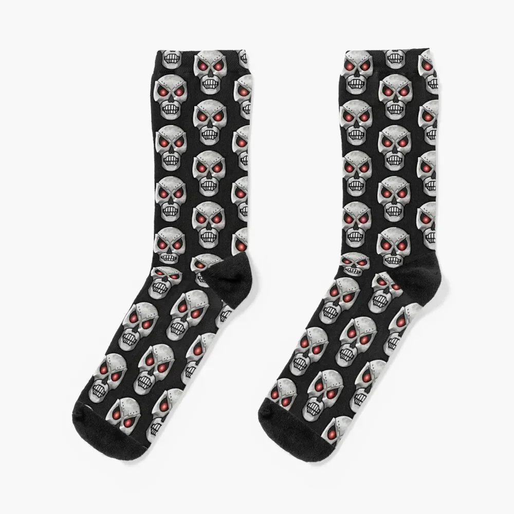 Terraria Skeletron Prime Socks winter soccer anti-slip Stockings man FASHION Women Socks Men's