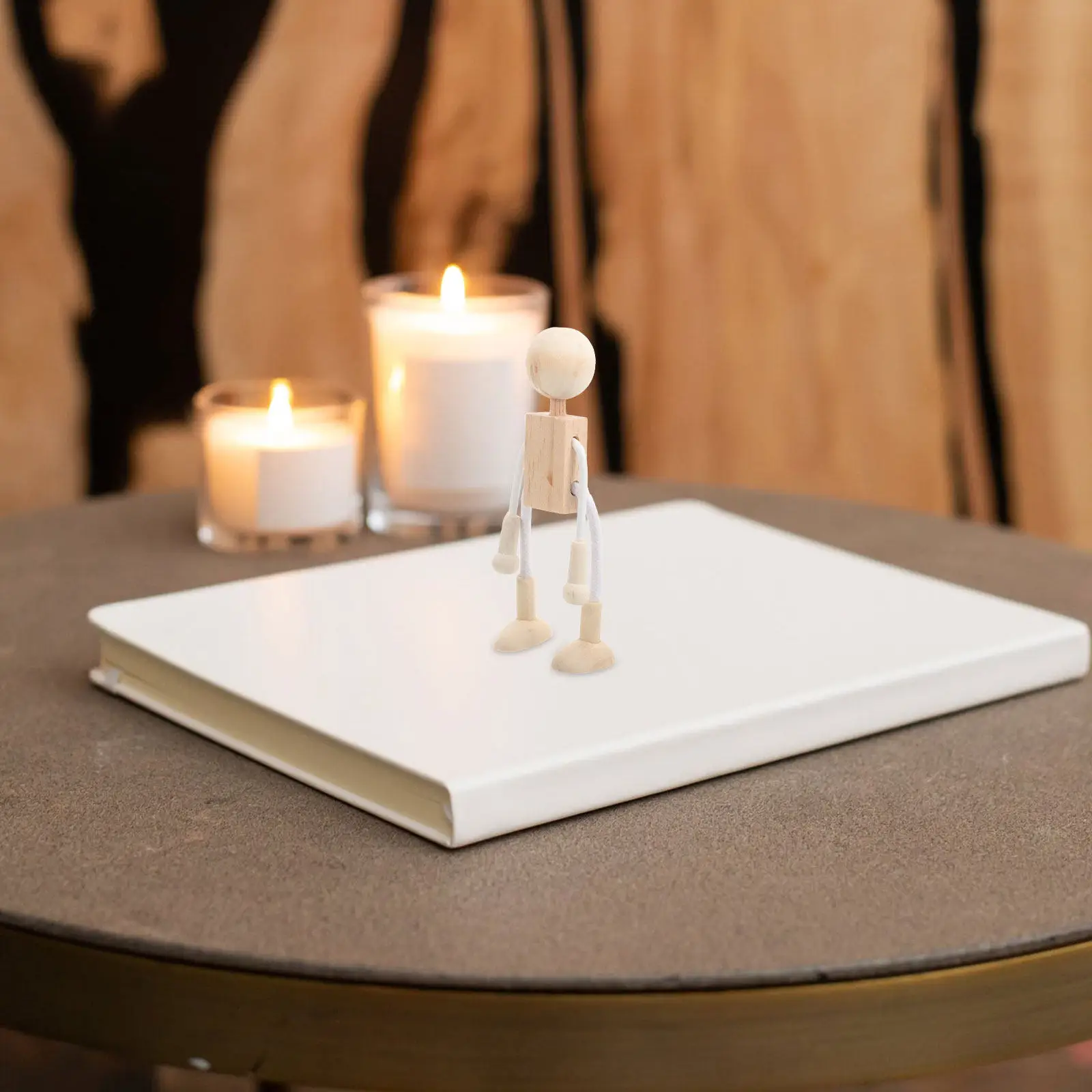 

Набор из 3 деревянных фигурок животных для рисования и творчества, развивающие игрушки для детей, деревянные украшения для рабочего стола