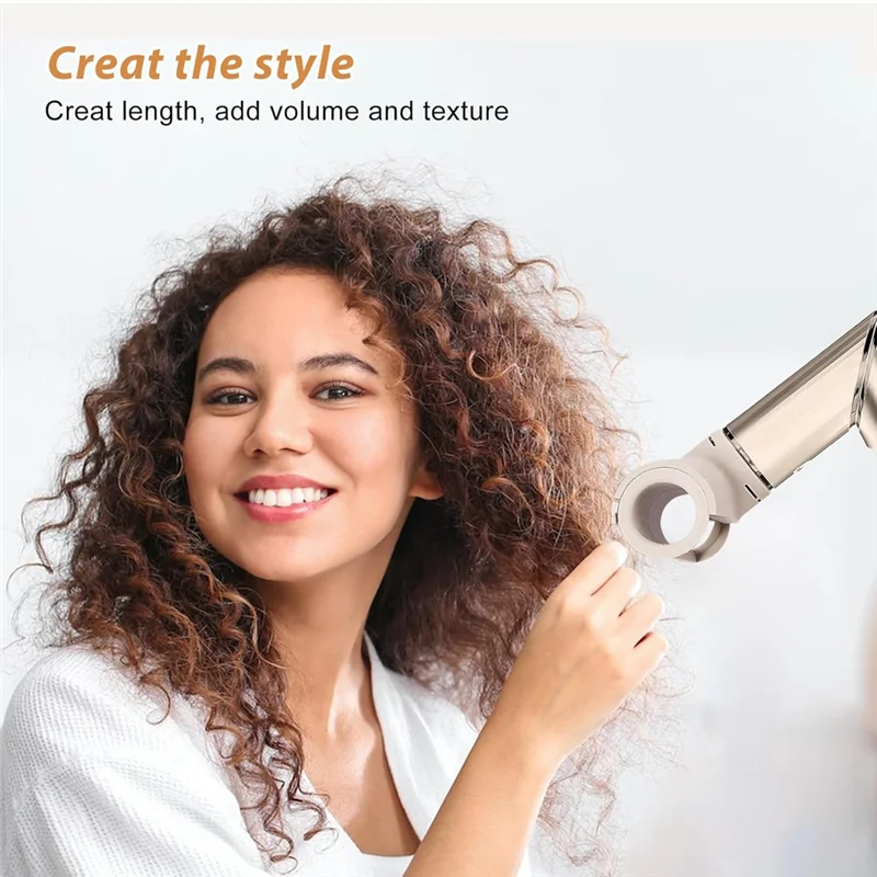 فوهة BAAM المضادة للطيران وبراميل تجعيد الشعر التلقائي لـ Shark Flexstyle لمرفقات مجفف الشعر المموج والمجعد المستقيم