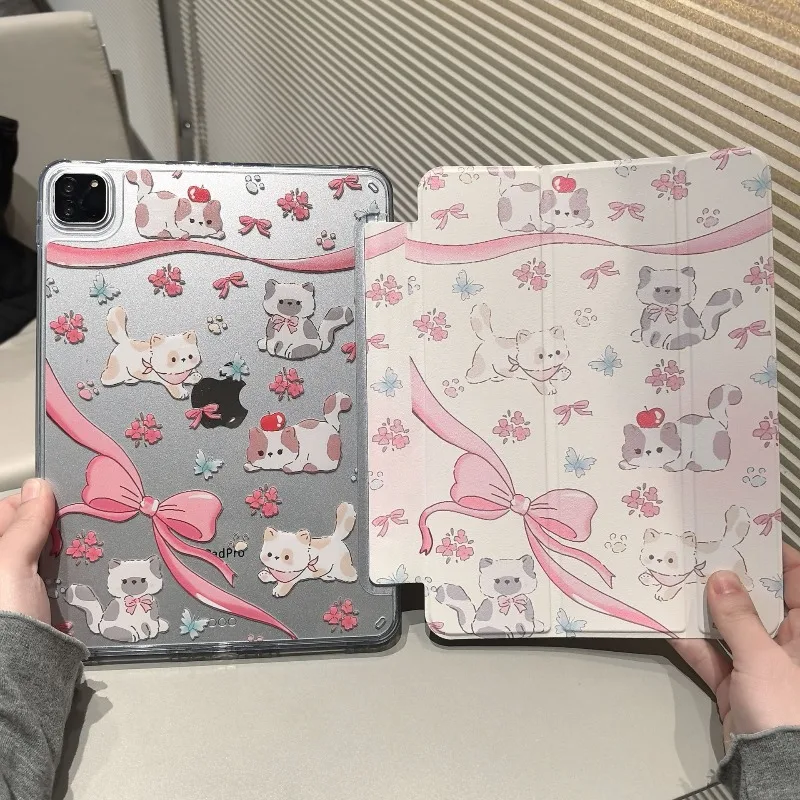 

Cartoon Animals Tablet Case for Ipad Mini7 Air7 Air6 Pro 11in Cute Rabbit Case Ipad 6th 9.7 Air2 7/8/9th 10.2 10th 10.9in Cover