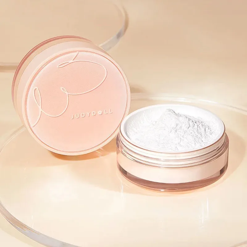 Judydoll Matte Setting Loose Powder Oil Control Long Lasting Hold Makeup Light Mist Transparent Face Finishing Powder