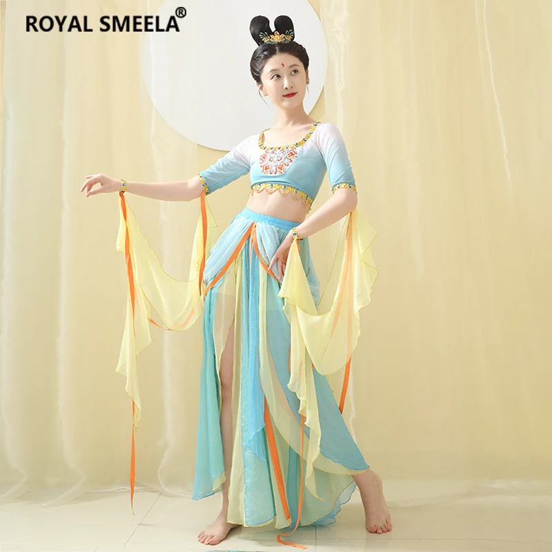 

Female Exotic Dunhuang Flying dance performance costume classical dance costume for women Chinese Dunhuang Flying Dance Costume