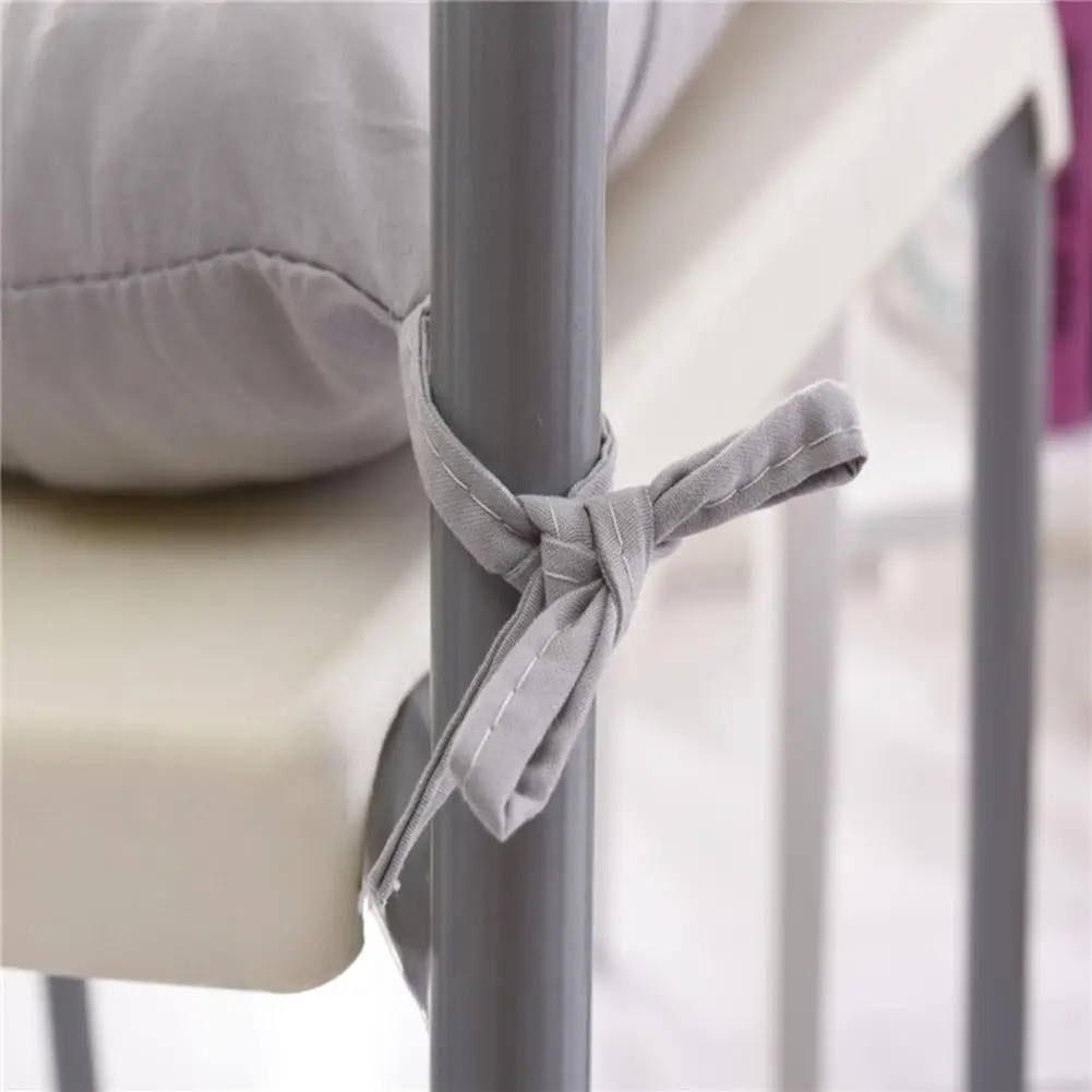 Cojín de silla de 40cm, almohada de cuerda fija antideslizante, cojín de asiento para siesta, hogar, oficina, sofá, almohadilla de asiento gruesa