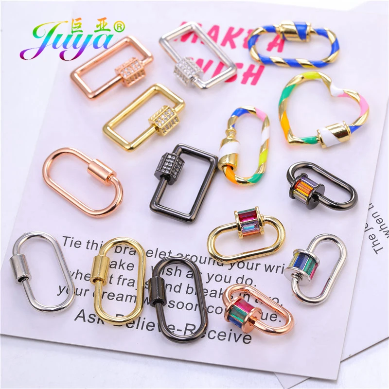 

Juya DIY креативный крепеж, аксессуары для декоративных винтовых замков, аксессуары для ручной работы, Панк сетка, цепочка, кулон, ювелирное изделие