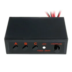 High quality New Practial Flasher Controller Box LED Strobe 1 pcs 12V Accessories Flashing Parts Useful 8 Ways