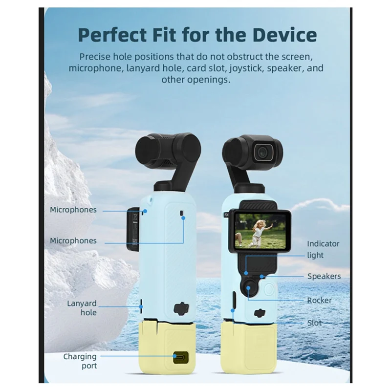 2025 جديد-BRDRC لـ DJI Osmo Pocket 3 حامي العدسة المضادة للخدش الغطاء الواقي لـ DJI Pocket 3 الملحقات