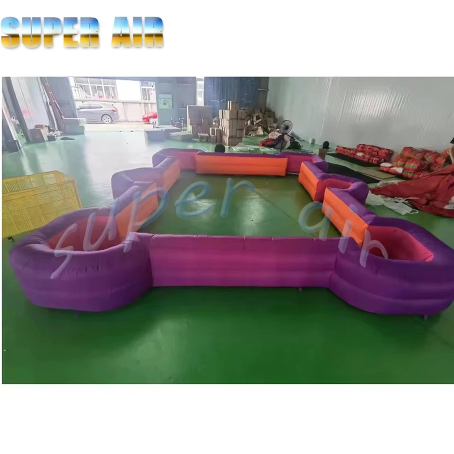 Grand souffleur de table de footpool de jeu interratif de football de snooker gonflable Commercial pour l'événement de football