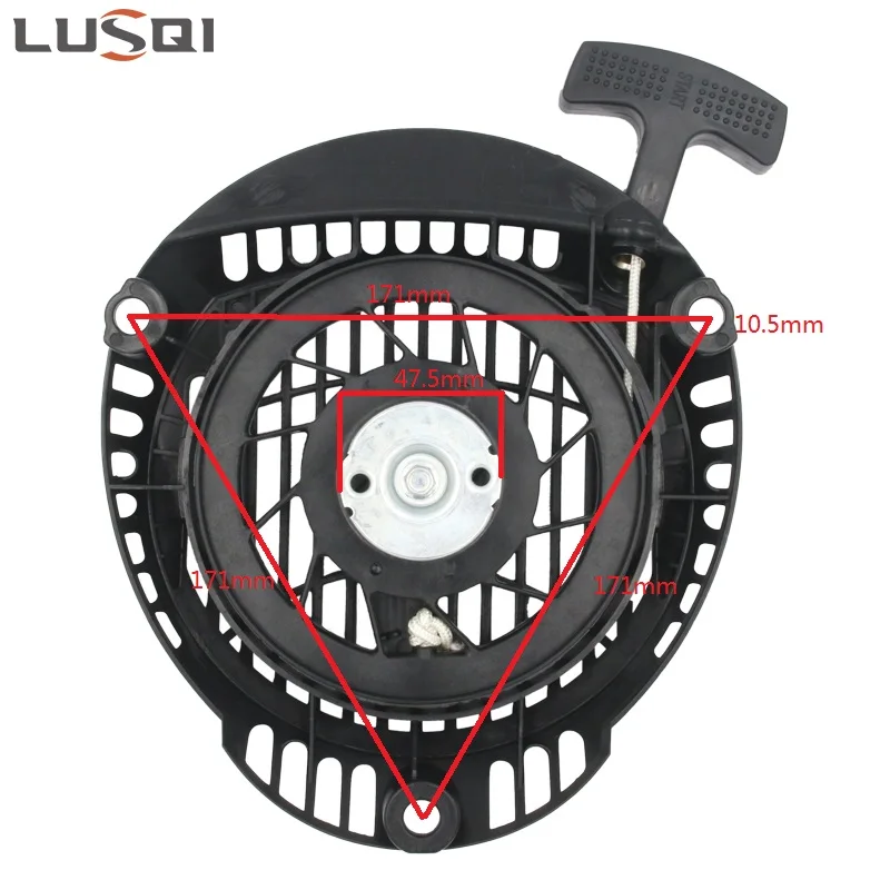 LUSQI Recoil Pull Starter Gasoline Lawn Mower Grasss Trimmer Engine Parts For Kohler XT650 XT675 XT775 XT800