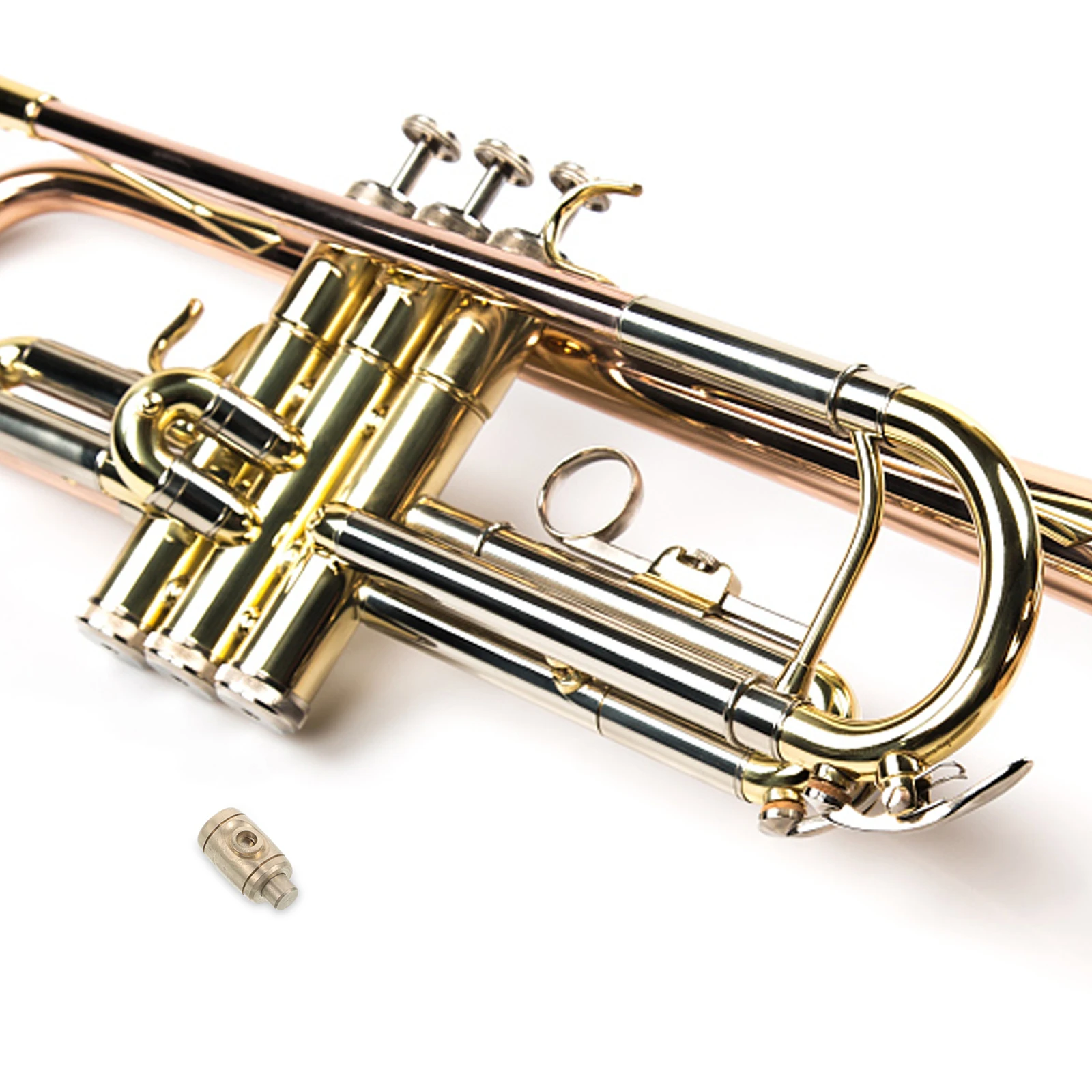 

Water Key Press-Type Drain Valve Durable White Copper Alloy Integrated Design Easy Operation Seamless Installation For Trombone