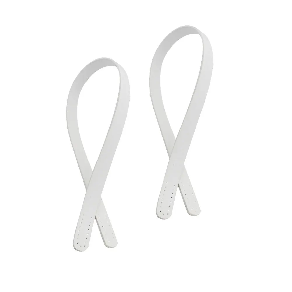 

2 Pcs Tote Bag Strap Replacement for Handbags Clutch Shoulder Bags Durable PU Material Porous Ends Design