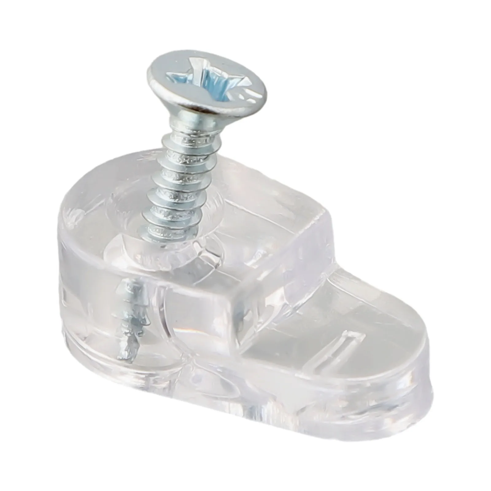 Securing Clip Glass Clip New No Punching Plastic 100% Original 20 X 11 X 7mm 50PCS Hot Sale FOR Wardrobe Mirror