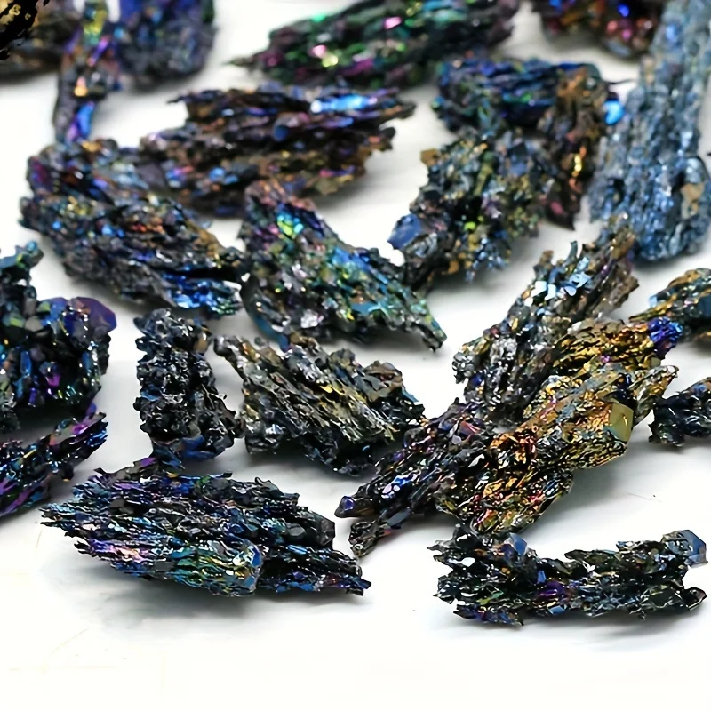 1 قطعة سبعة شقرا المعدنية كربيد السيليكون داخلي لتقوم بها بنفسك مجموعة الديكور عطلة حفلة الطاووس اللون أفضل هدية عطلة #5