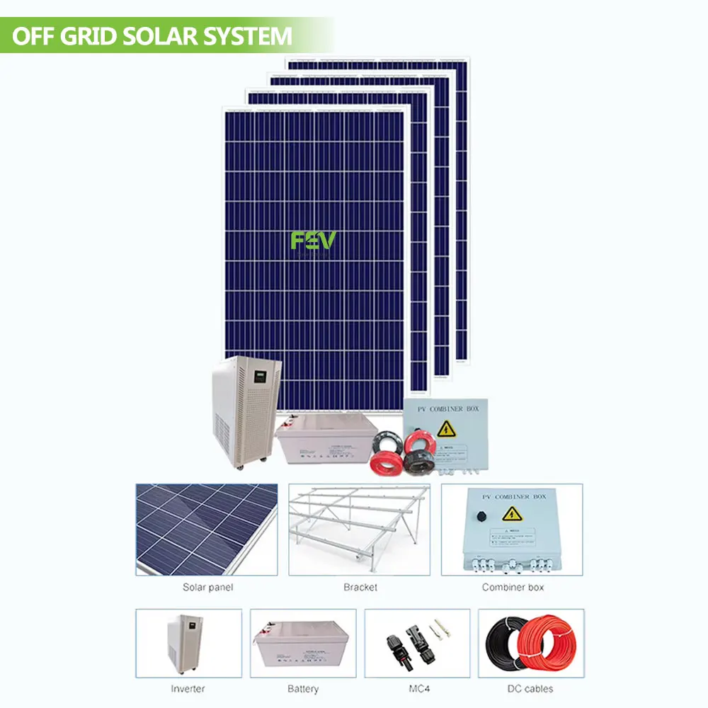 Home Energy Storage System   Complete Kit 6Kw 8Kva 10Kw 12Kw Off Grid Solar   System