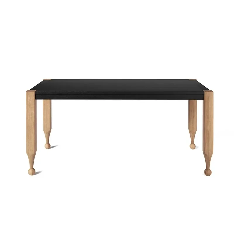 

Pencil French all solid wood dining Dining Household medieval rectangular furniture